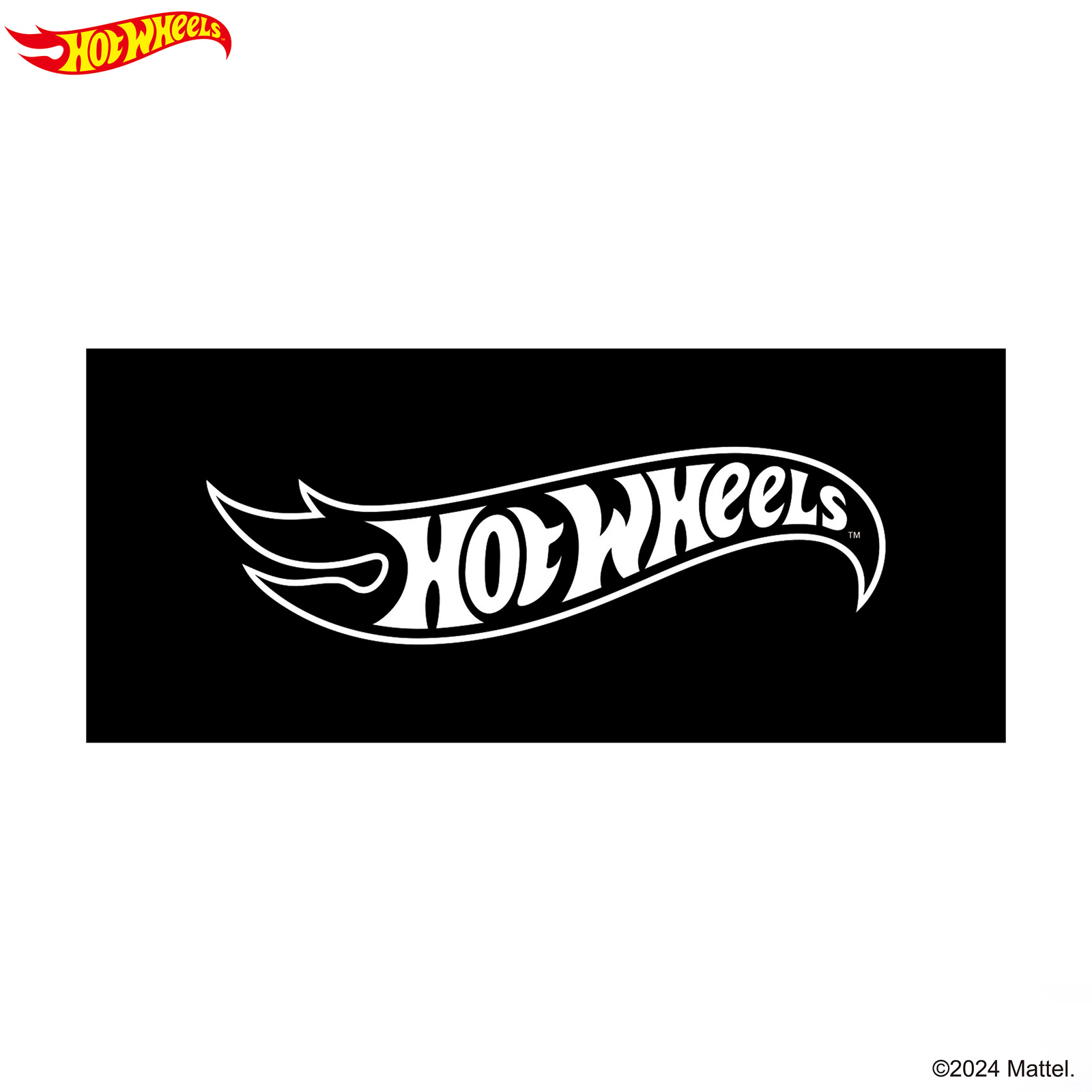 ホットウィール フェイスタオル BK