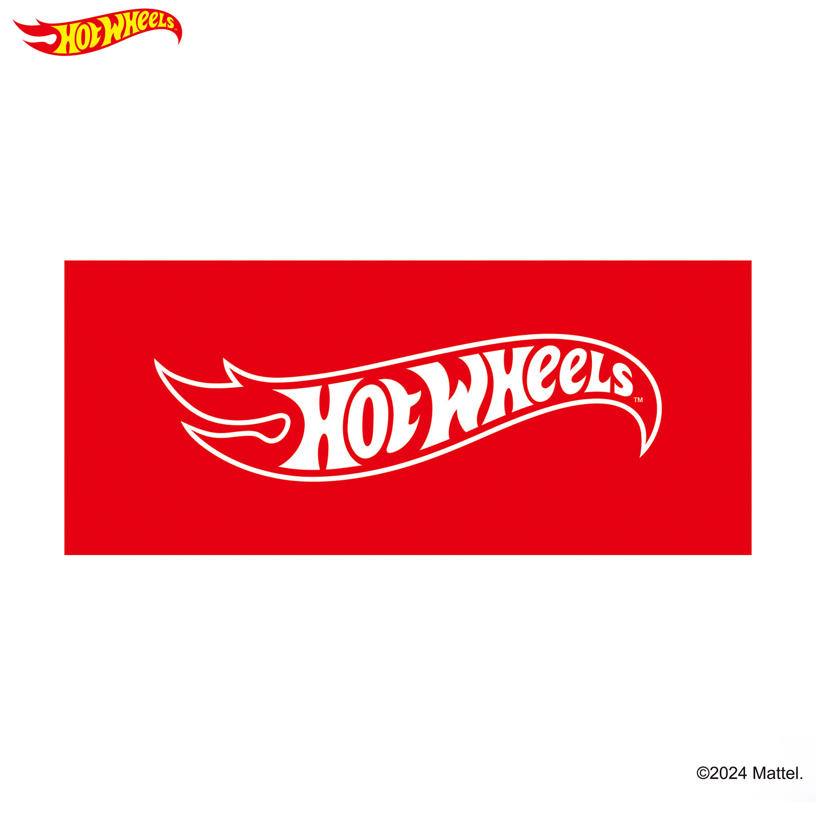 ホットウィール フェイスタオル RD