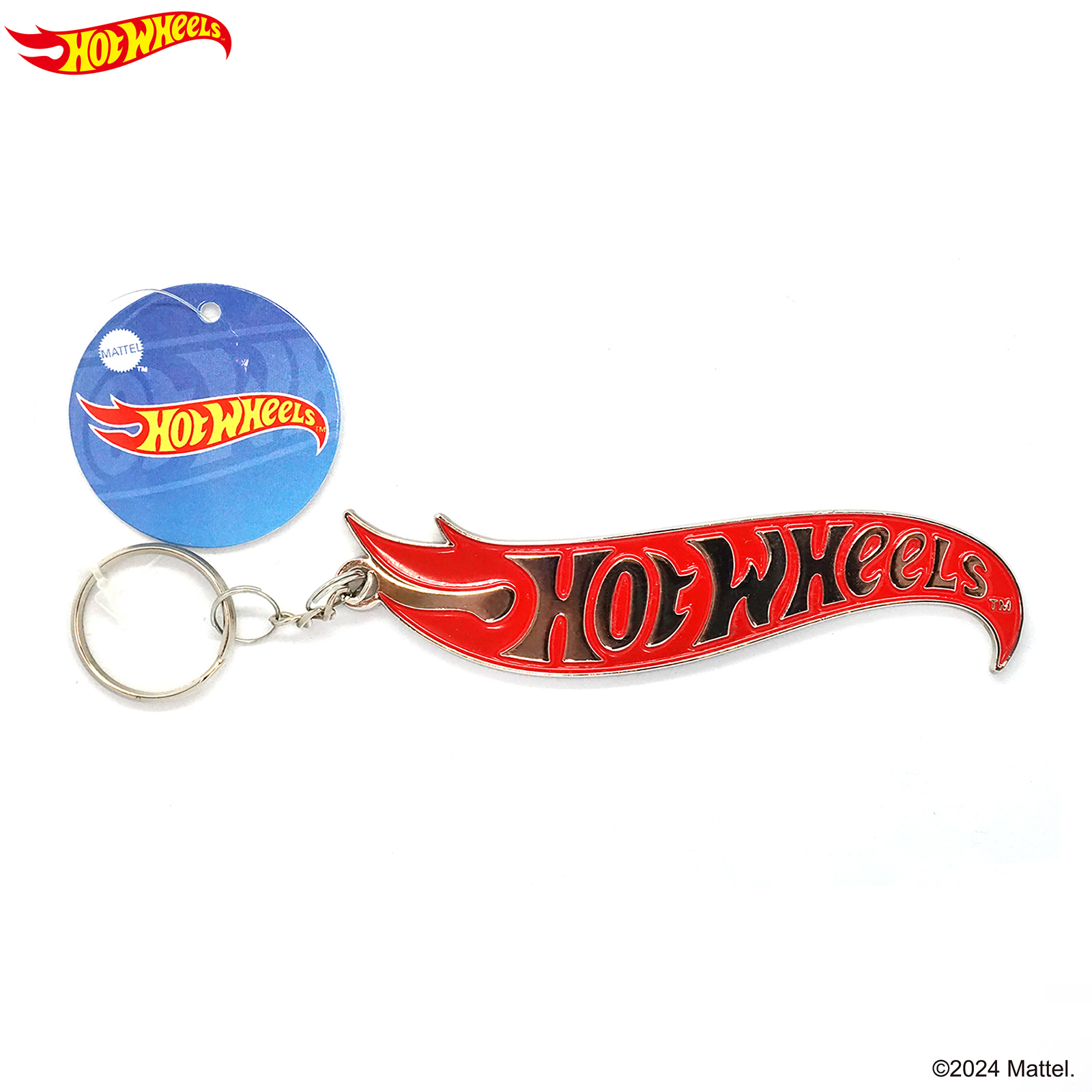 ホットウィール メタルキーチェーン LARGE RED