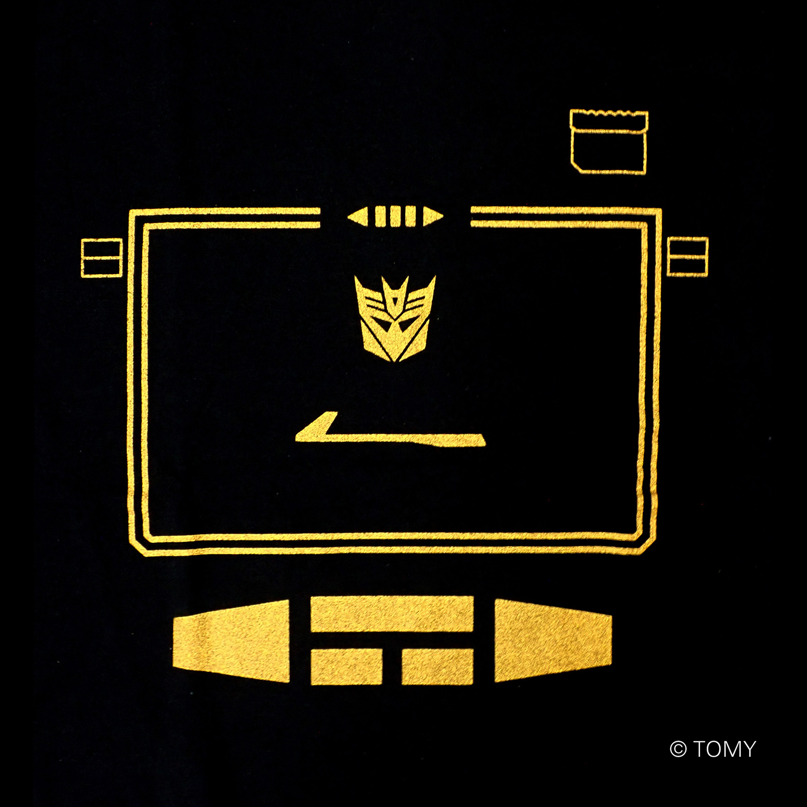 トランスフォーマーライセンスTシャツ06 TOYオマージュ：G1サウンドウェーブ