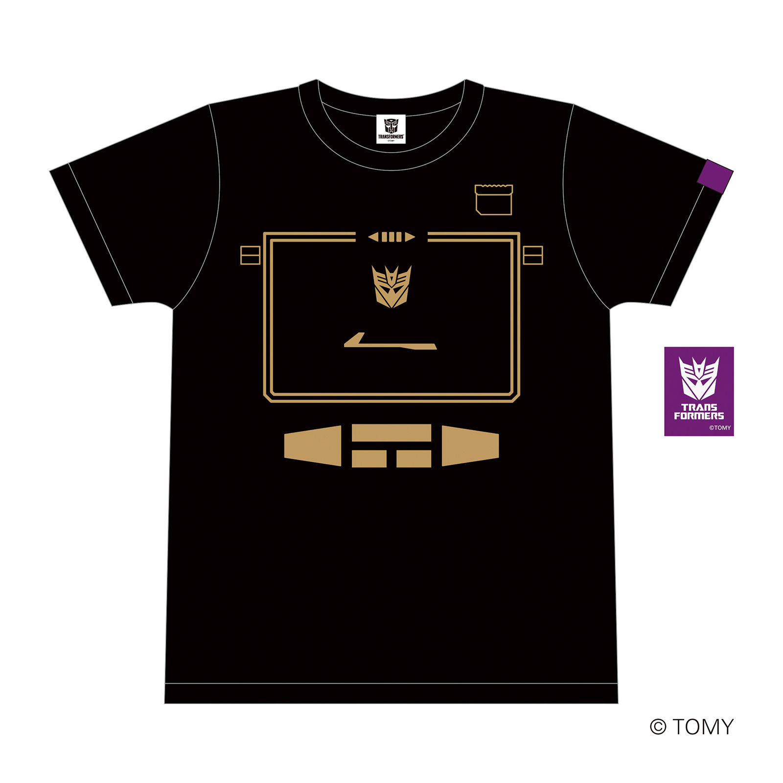 トランスフォーマー ライセンスTシャツ06 TOYオマージュ：G1サウンドウェーブ
